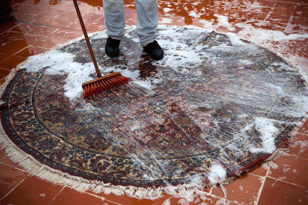 Art of Luster Washing Rugs